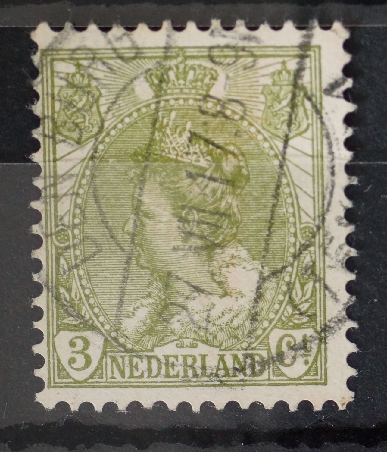 Den Burg (Texel) 1 op NVPH 57