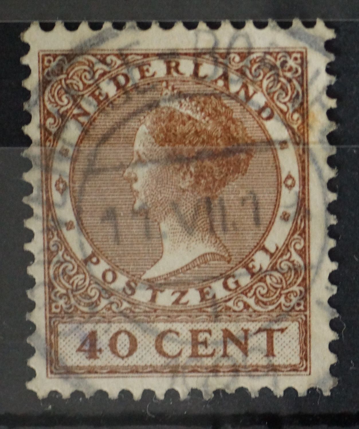 sGravenhage-Borneoplein 1 op NVPH 160 sGravenhage-Borneoplein 1 op NVPH 160