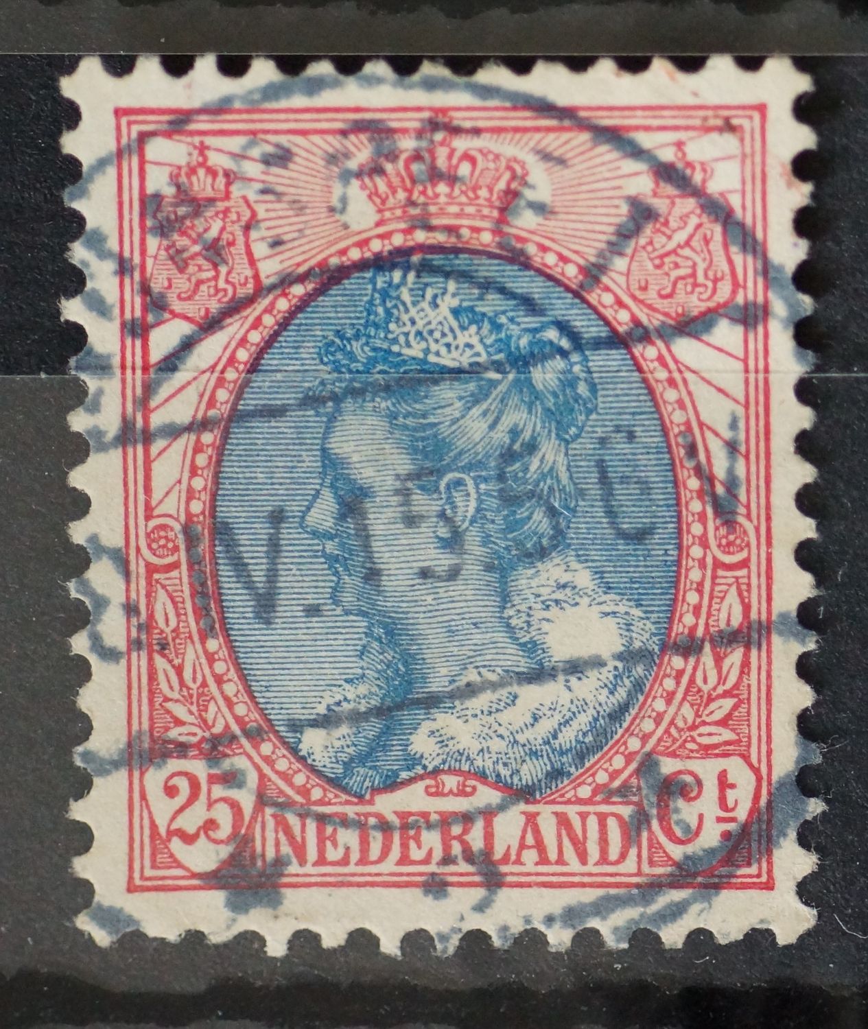 Nunspeet 2 op NVPH 71 - vrij schaars Nunspeet 2 op NVPH 71 - vrij schaars