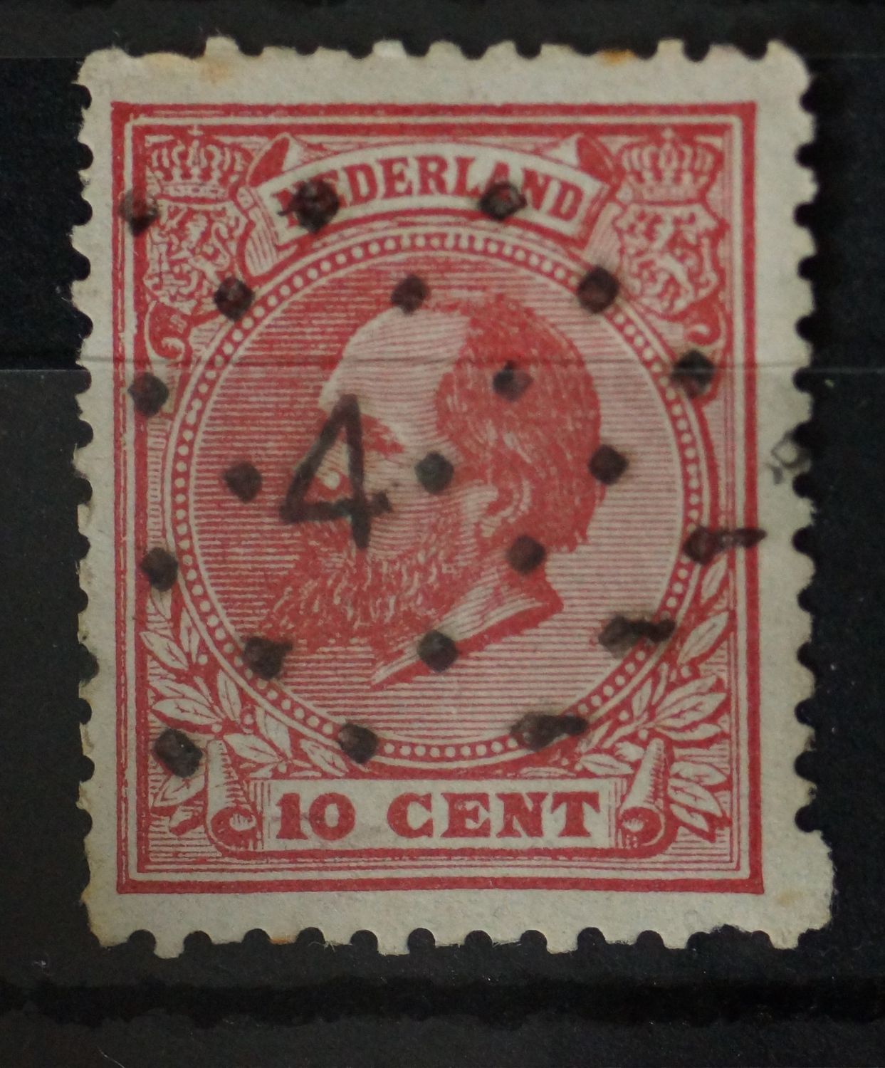 4 (Amersfoort, beide punten) op NVPH 21, tandingfout
