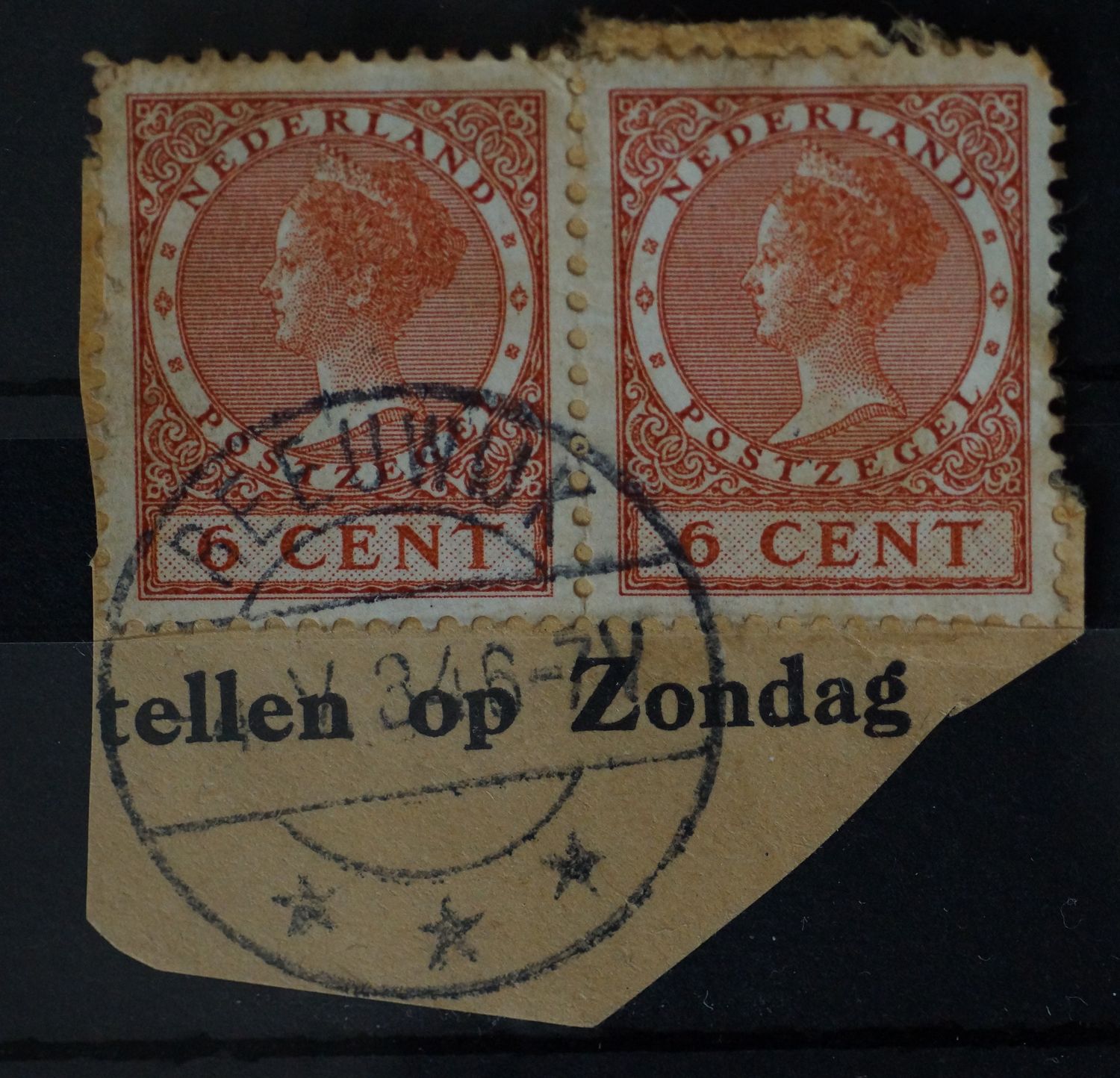 Reeuwijk op NVPH 178 (paar)