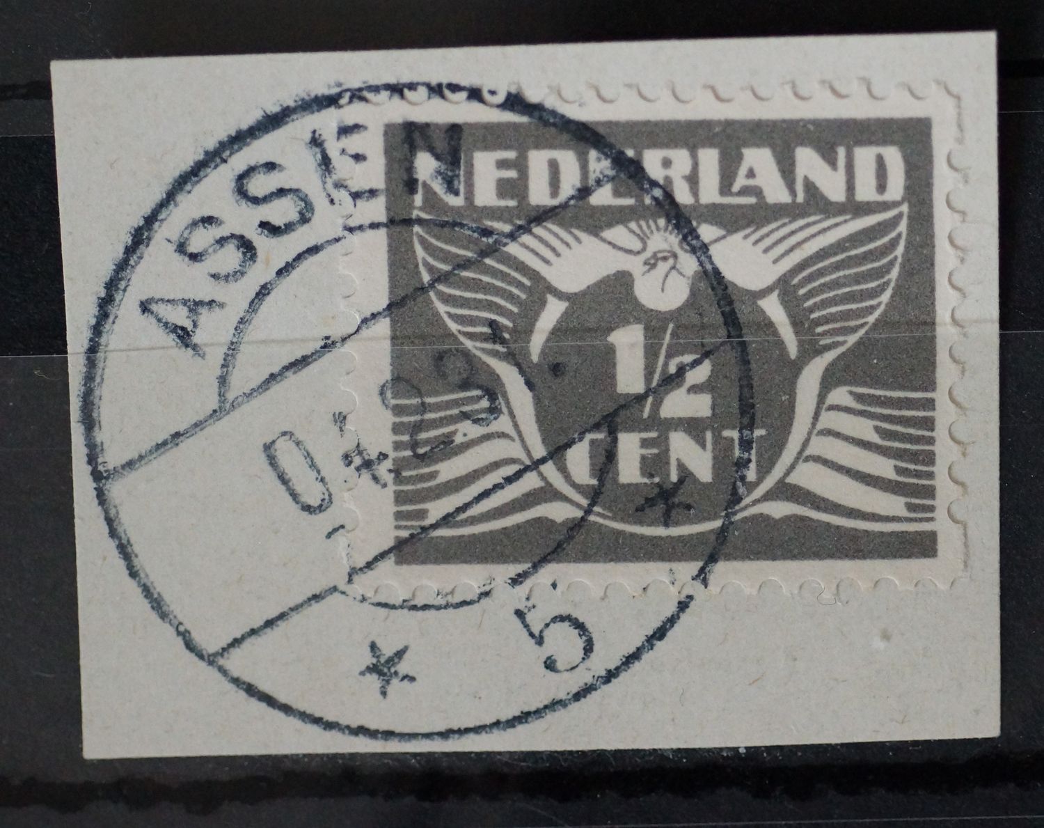 Assen 5 (zonder uurkarakters!) op NVPH 169 Assen 5 (zonder uurkarakters!) op NVPH 169