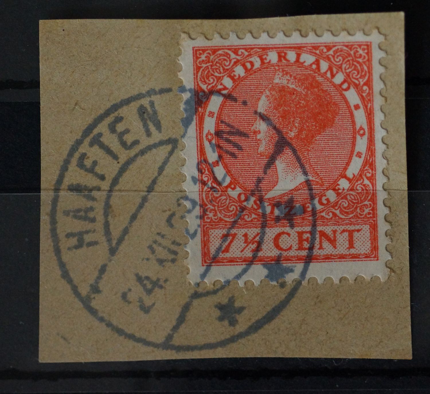 Haaften op NVPH 180 - plaatfout