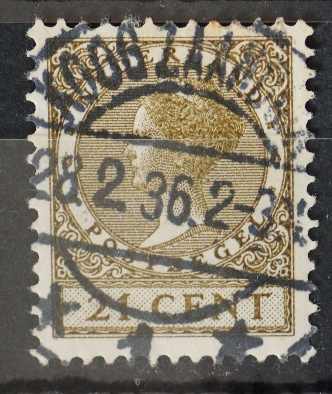 Koog-Zaandijk 1 op NVPH 189 Koog-Zaandijk 1 op NVPH 189