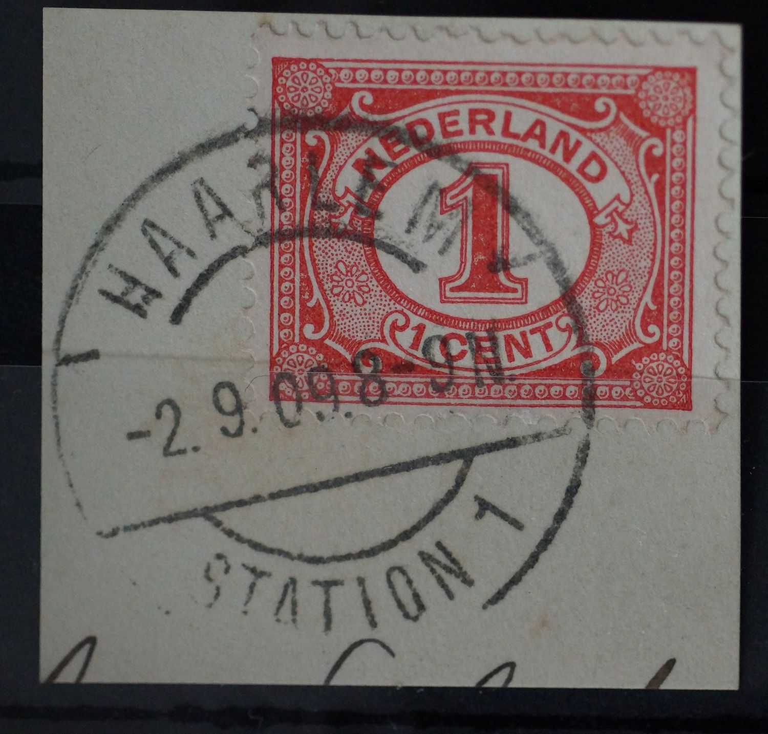 Haarlem Station 1 op NVPH 51 Haarlem Station 1 op NVPH 51