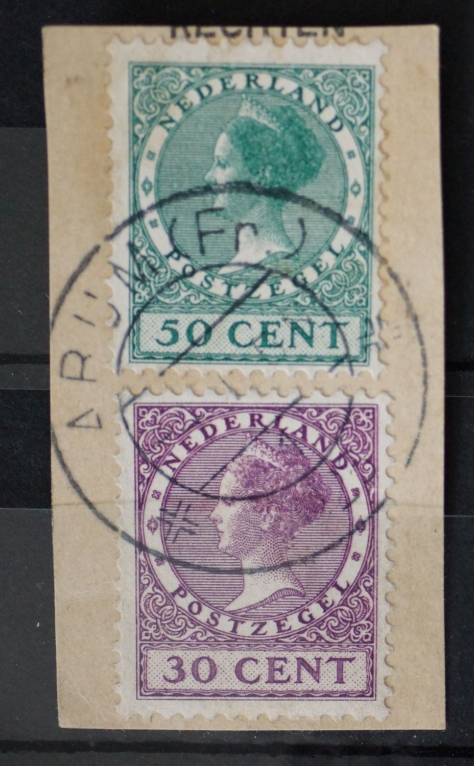 Arum (Fr.) 1 op NVPH 194 en 197
