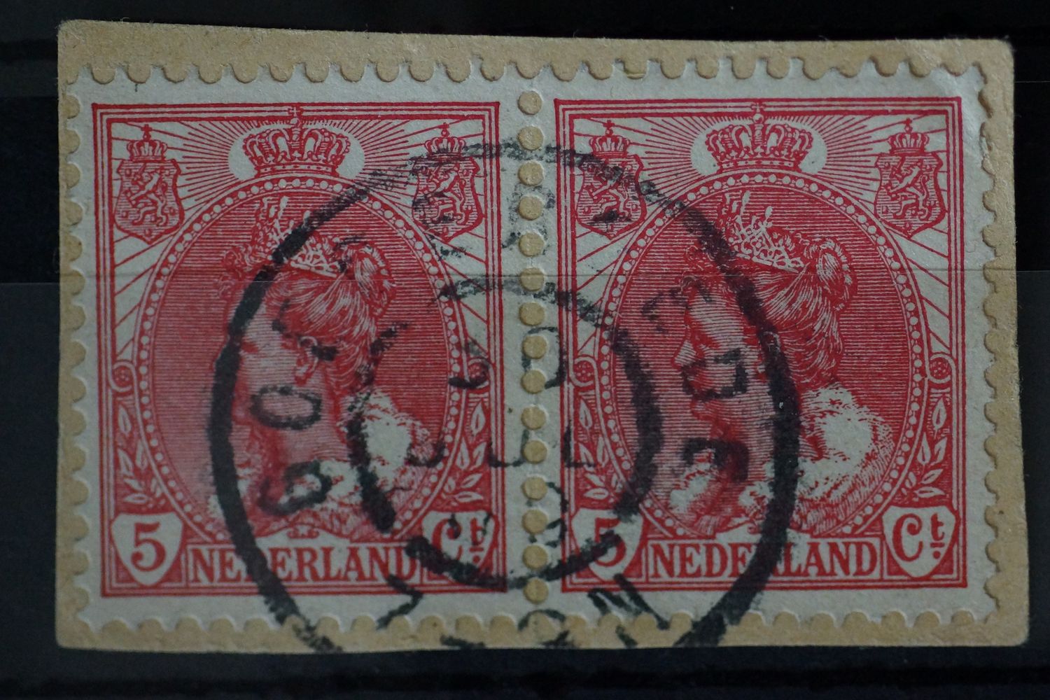 Goedereede (PK) op NVPH 60 (paar)