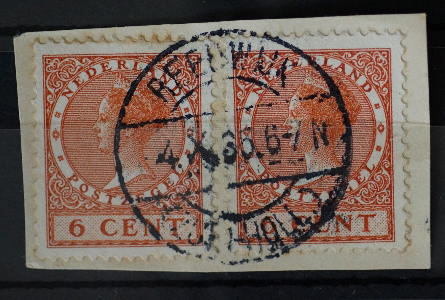 Reeuwijk (Zuid-Holl.) op NVPH 178 (2x) - vrij schaars Reeuwijk (Zuid-Holl.) op NVPH 178 (2x) - vrij schaars