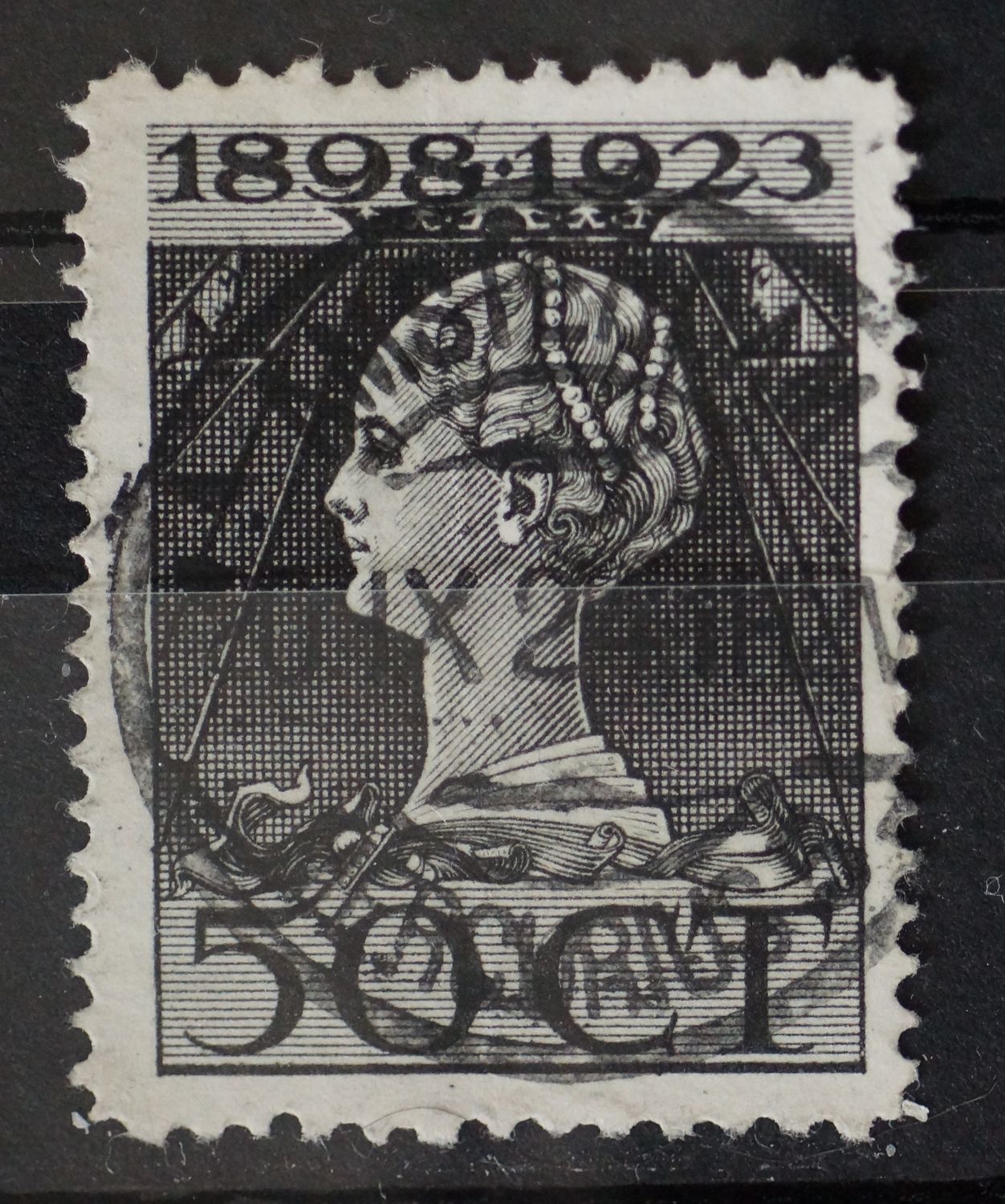 Amsterdam Mercurius 5 op NVPH 128
