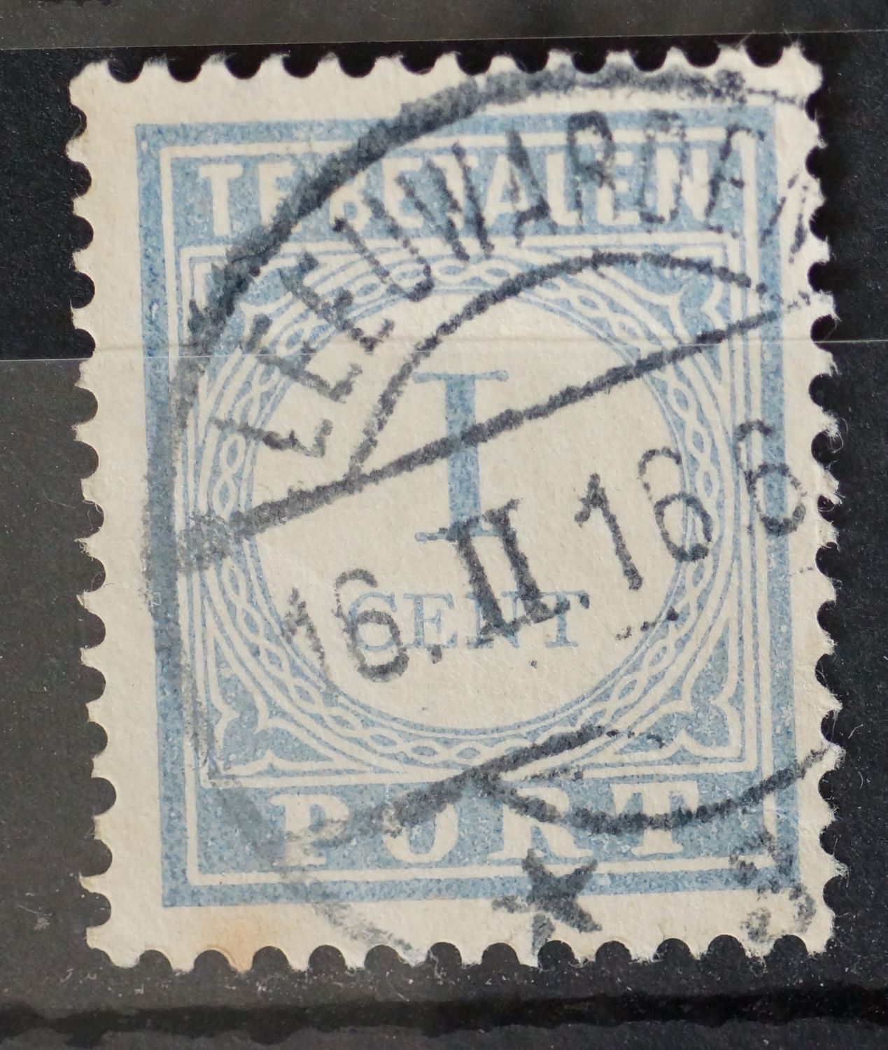 Leeuwarden 3 op NVPH P45 - vrij schaars