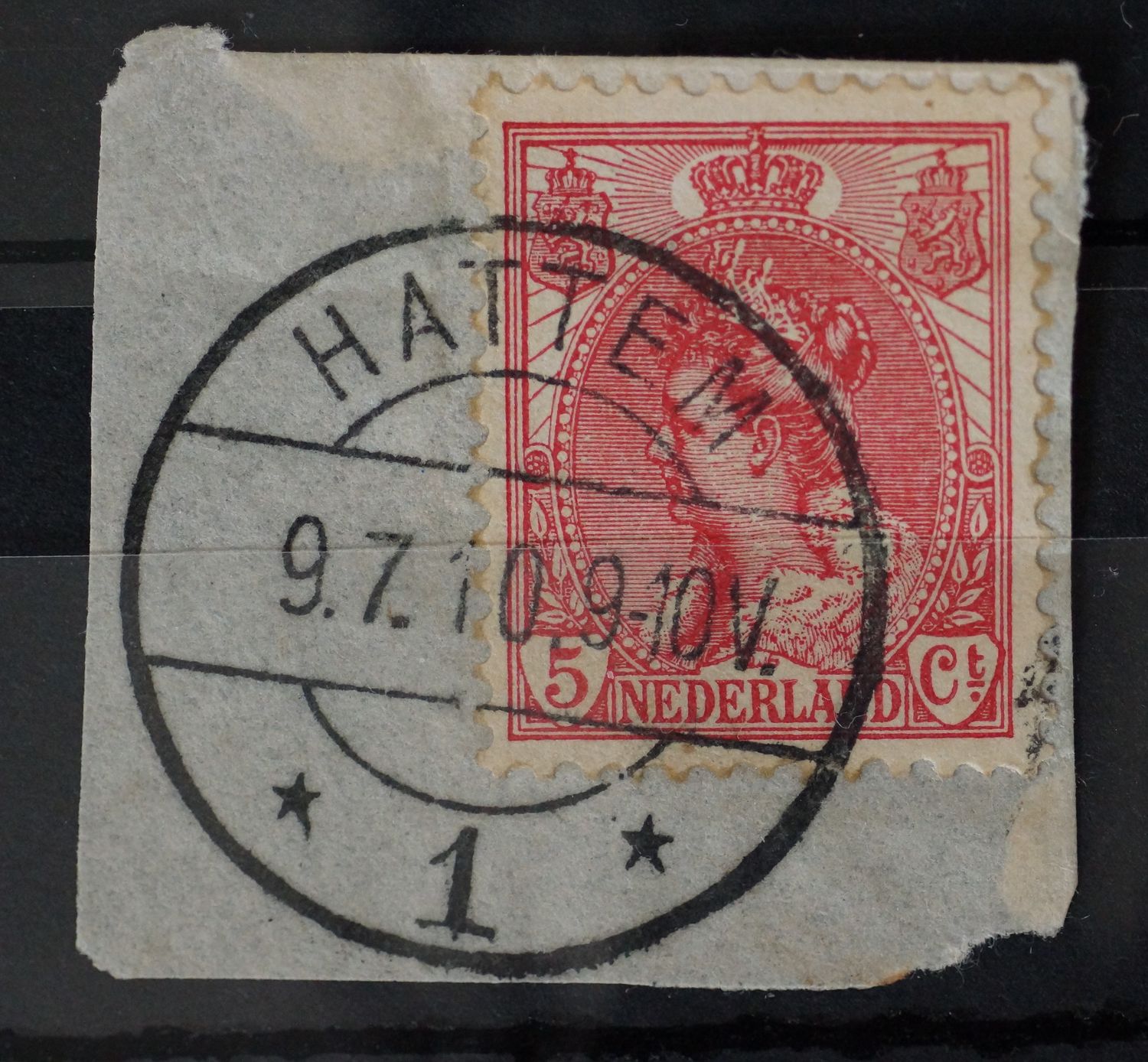 Hattem 1 op NVPH 609 Hattem 1 op NVPH 609