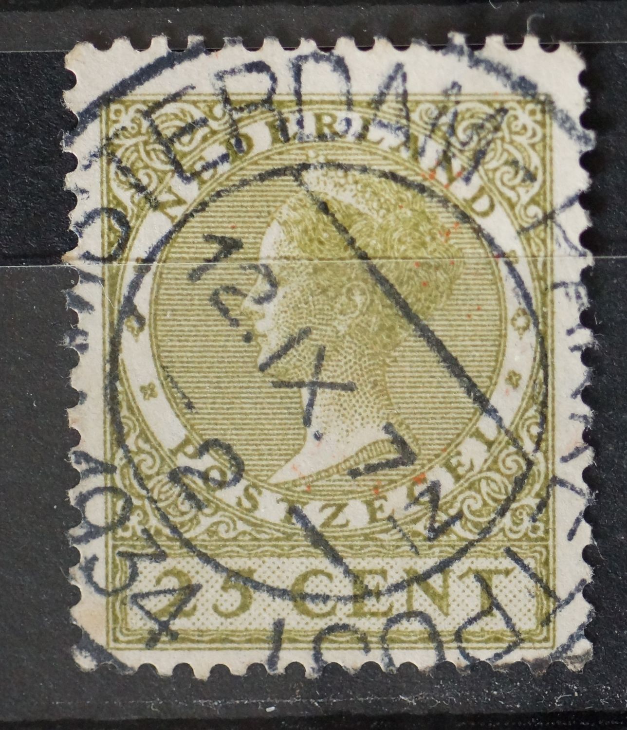 Amsterdam-Pakketpost 2 op NVPH 192 Amsterdam-Pakketpost 2 op NVPH 192