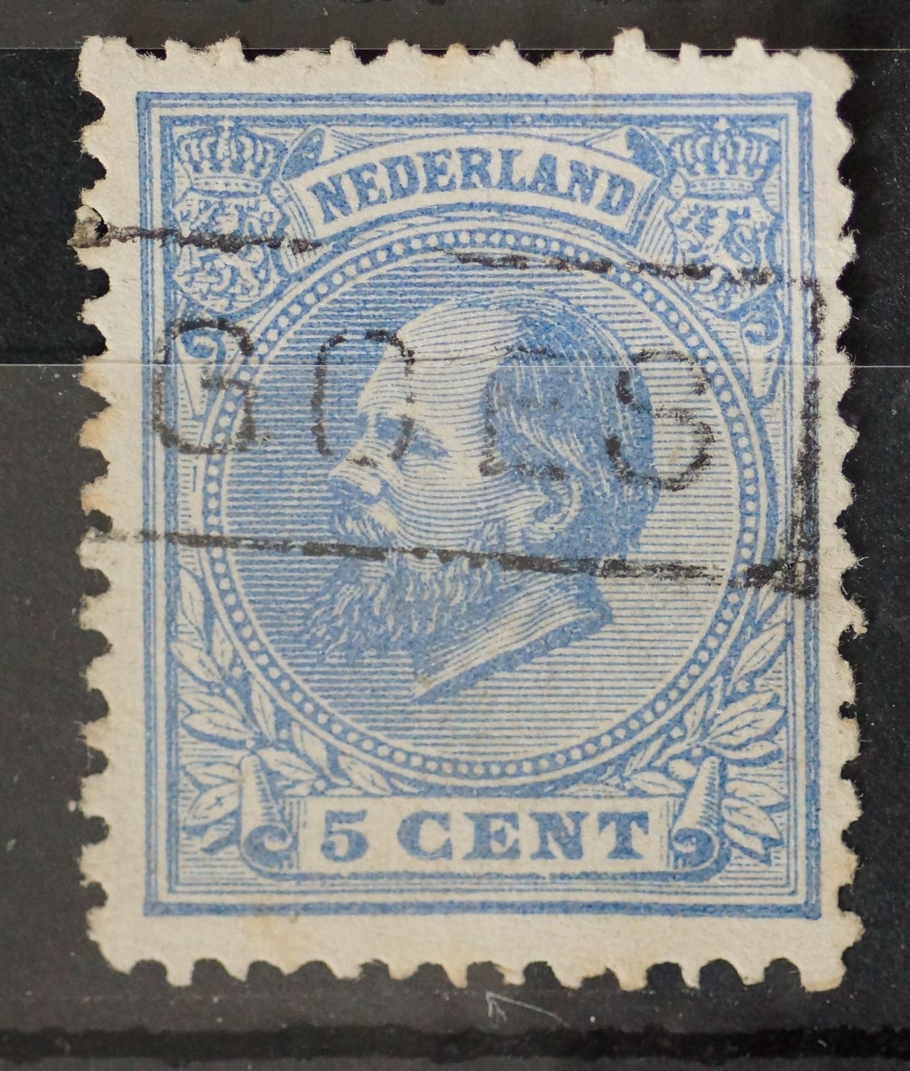 Haltestempel Goes op NVPH 19
