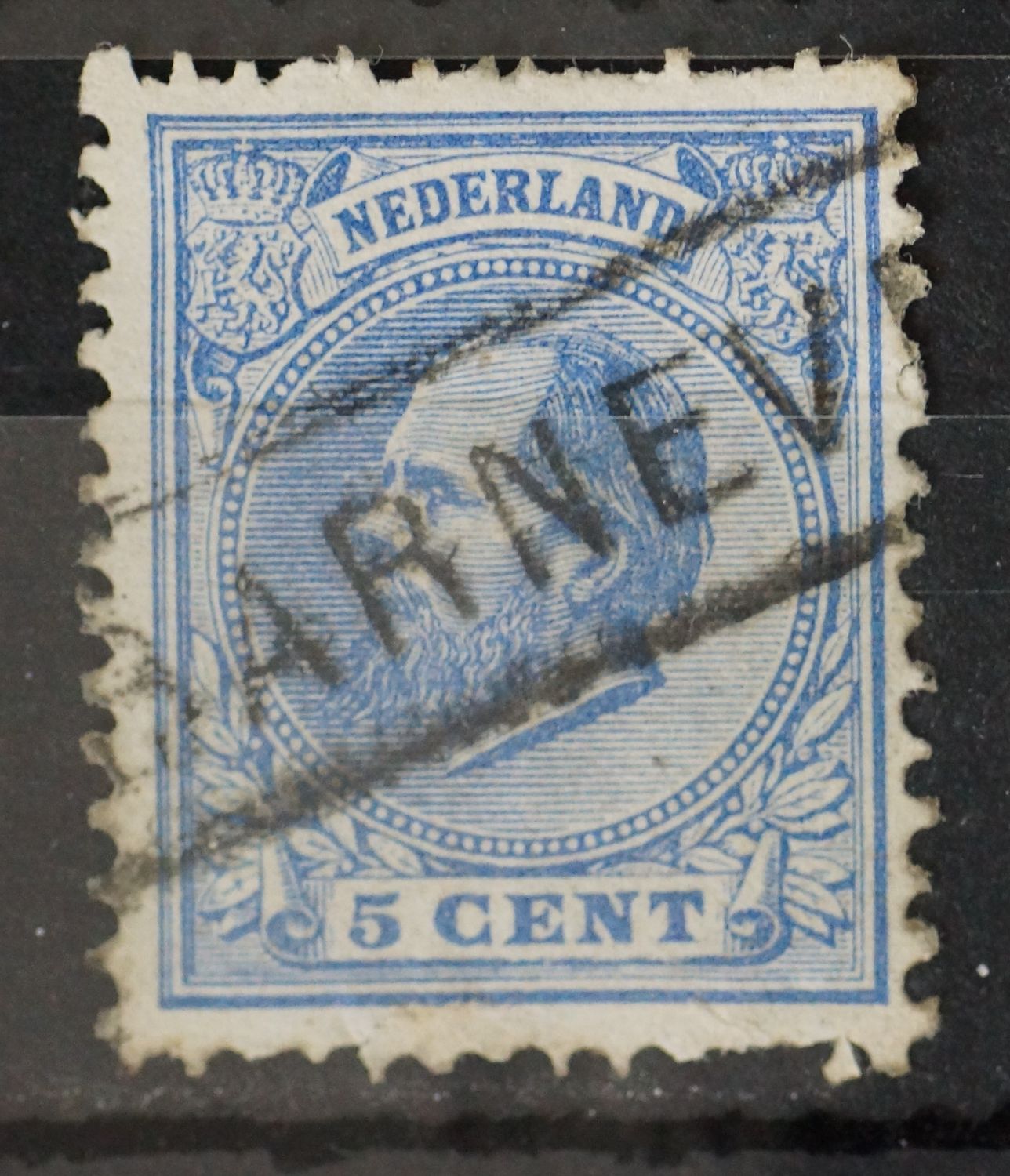 Haltestempel Barneveld op NVPH 19