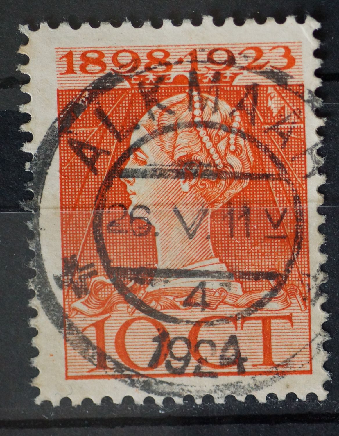 Alkmaar 4 op NVPH 124