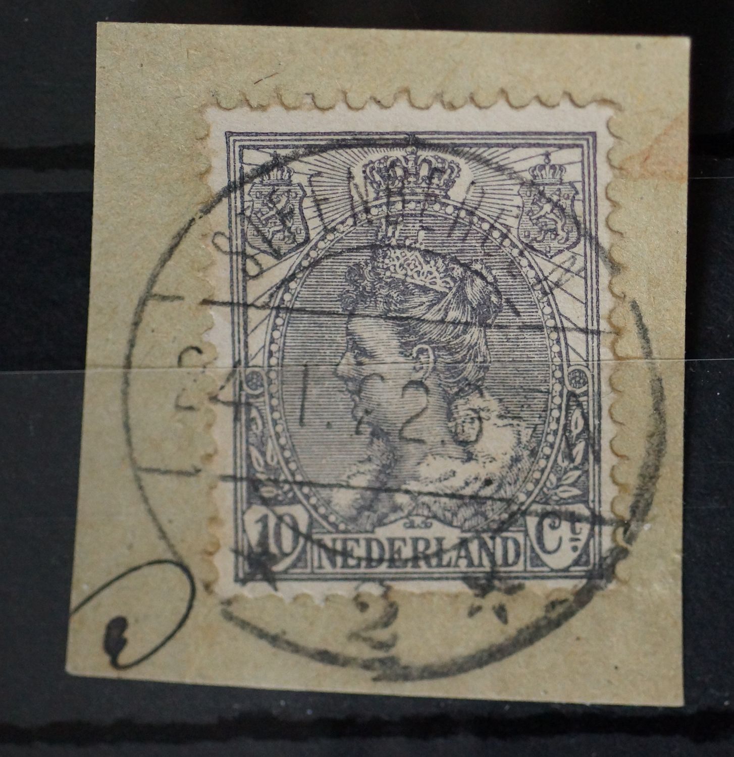 Steenbergen 2 op NVPH 62 - vrij schaars Steenbergen 2 op NVPH 62 - vrij schaars