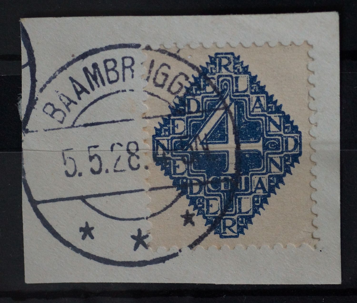 Baambrugge op NVPH 113