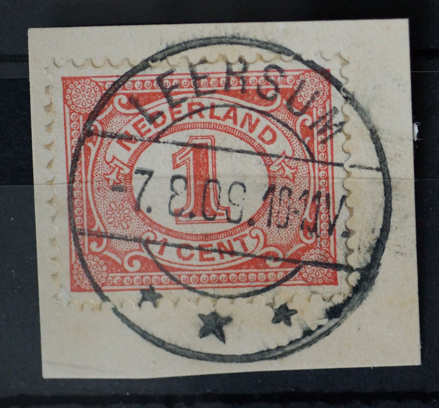 Leersum op NVPH 51 - bijzondere afstempeling: 7-8-9-10-11 ...
