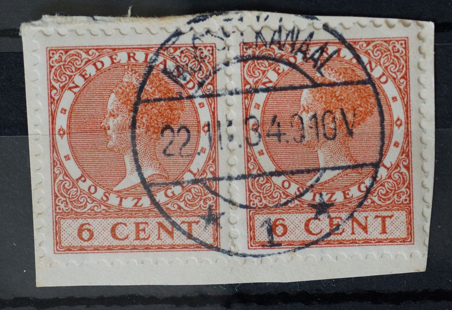 Musselkanaal 1 op NVPH 178 (paar)
