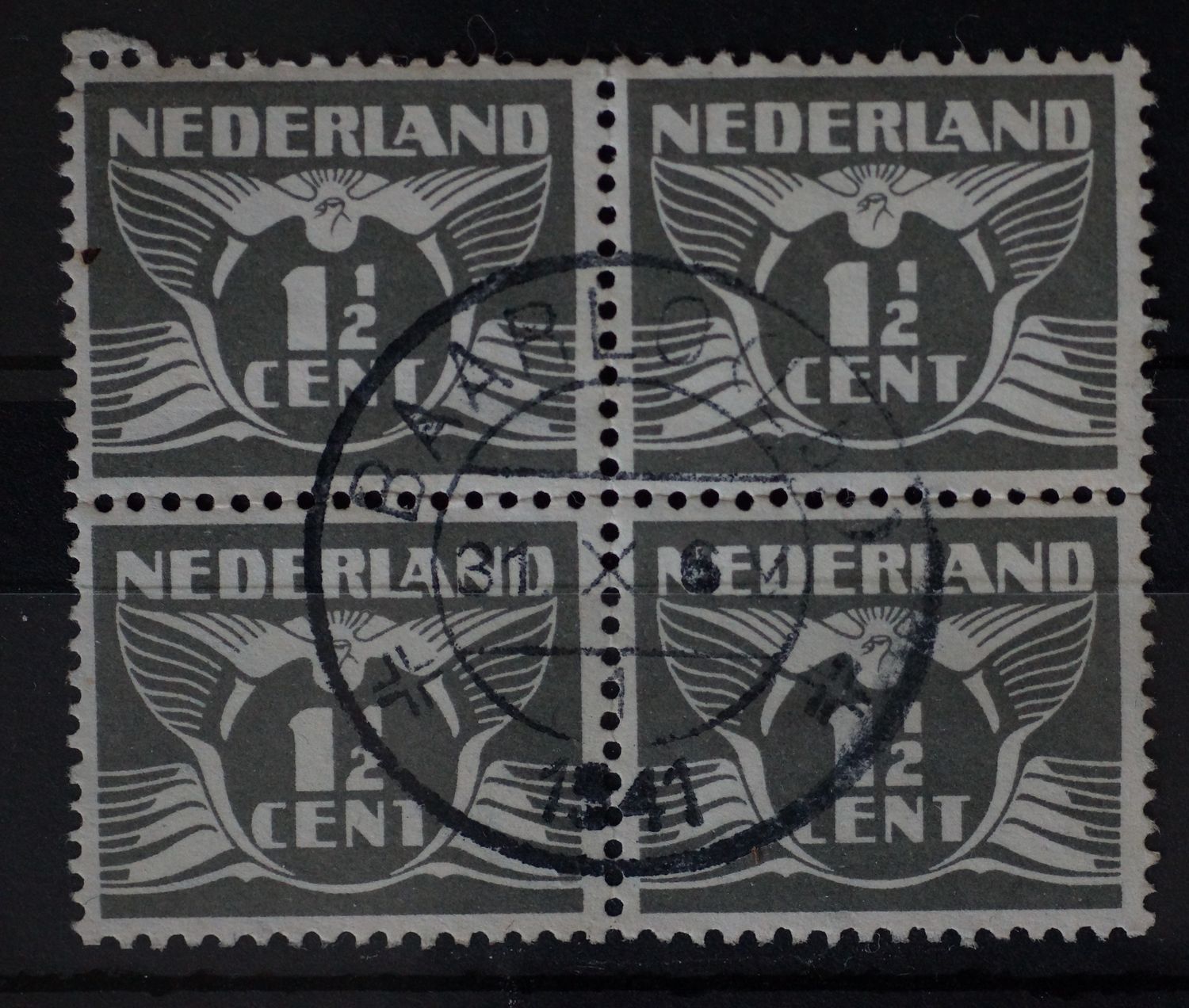 Baarlo (Lb.) 1 op NVPH 172 (blok)