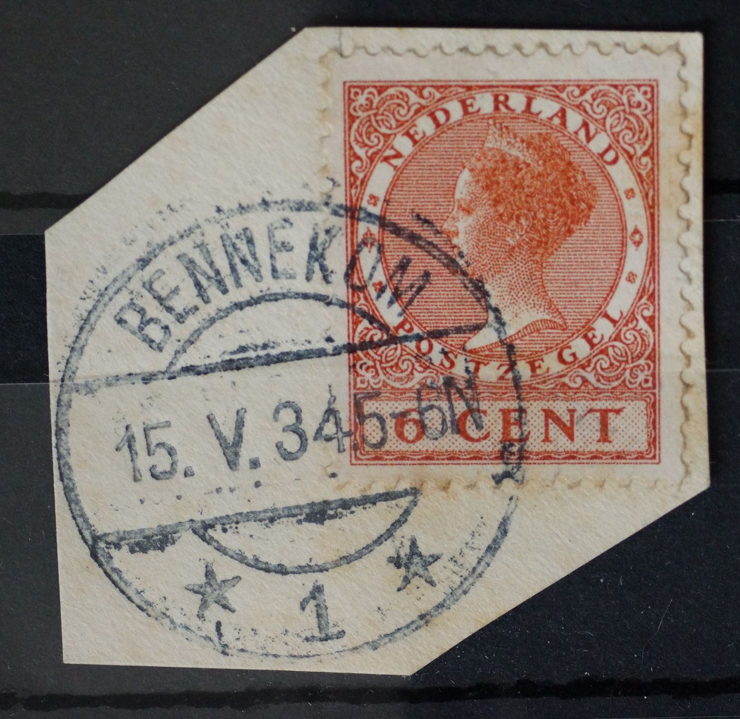 Bennekom 1 op NVPH 178 Bennekom 1 op NVPH 178