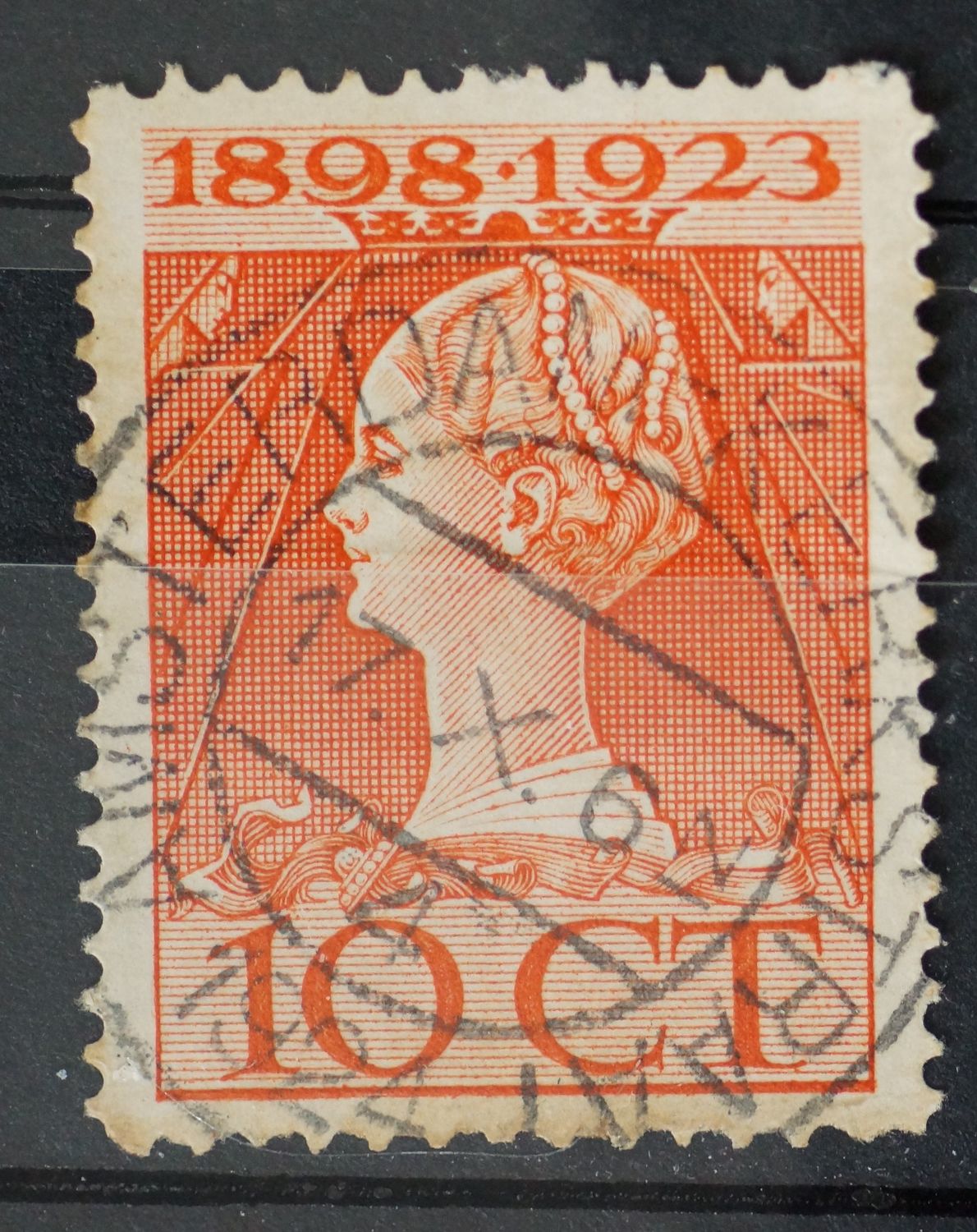 Amsterdam-Kerkstraat 4 op NVPH 124 Amsterdam-Kerkstraat 4 op NVPH 124