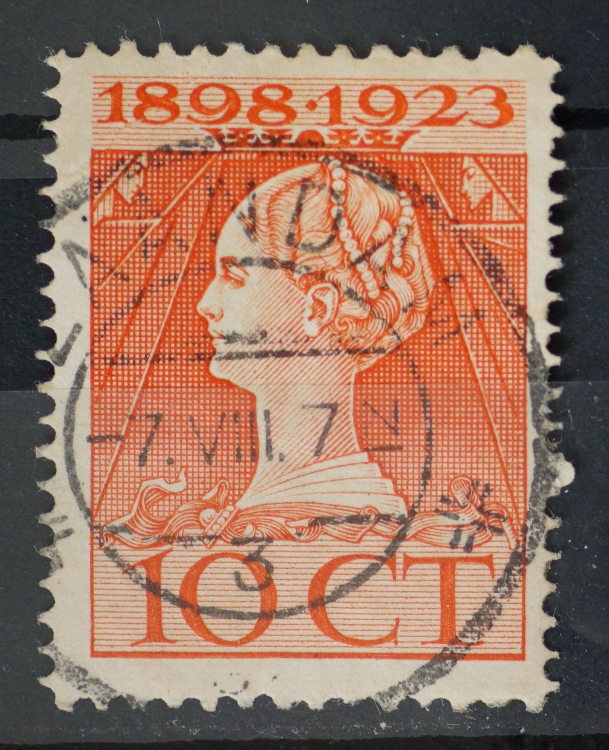 Zaandam 3 op NVPH 124 Zaandam 3 op NVPH 124