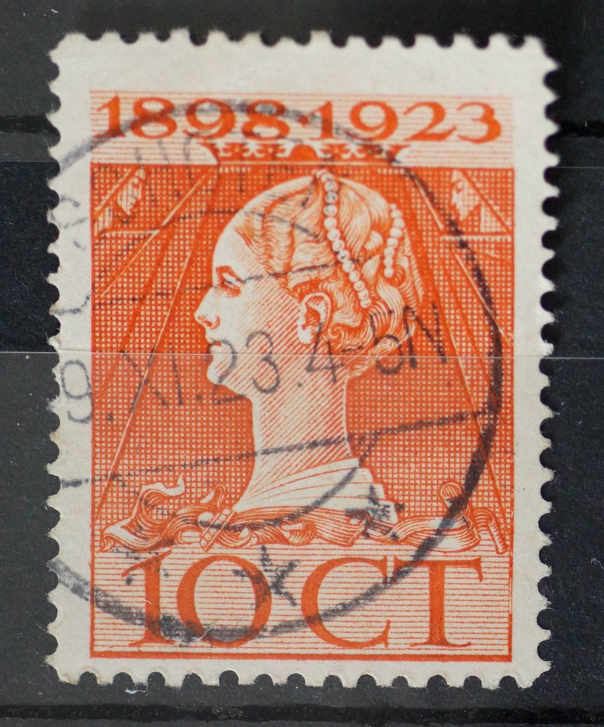 Schoten op NVPH 124 - vrij schaars
