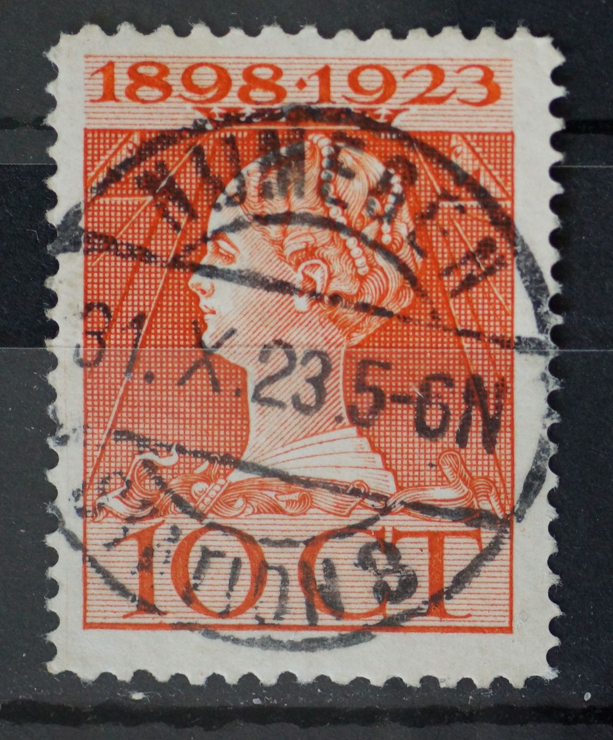 Nijmegen Station 3 op NVPH 124 - plaatfout