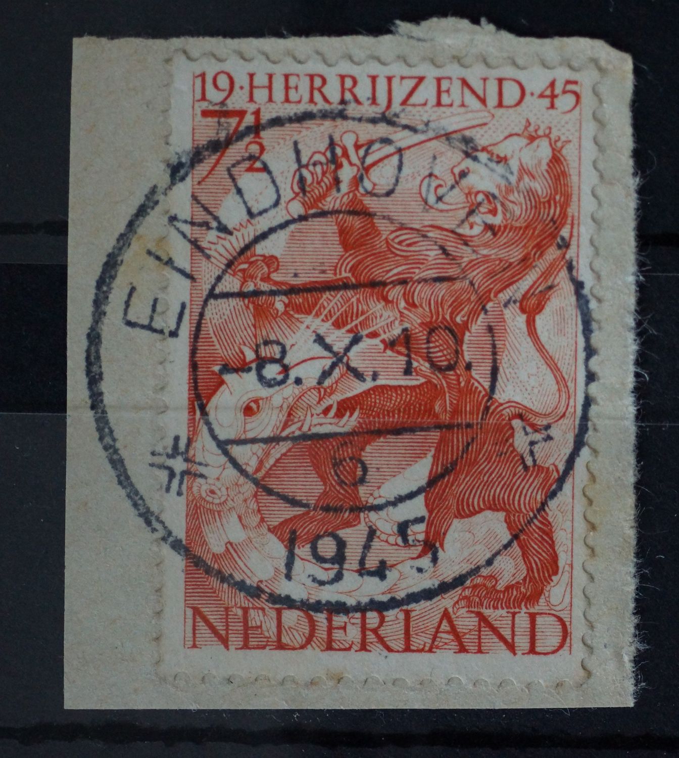 Eindhoven 6 op NVPH 443 - open 4 van 1945