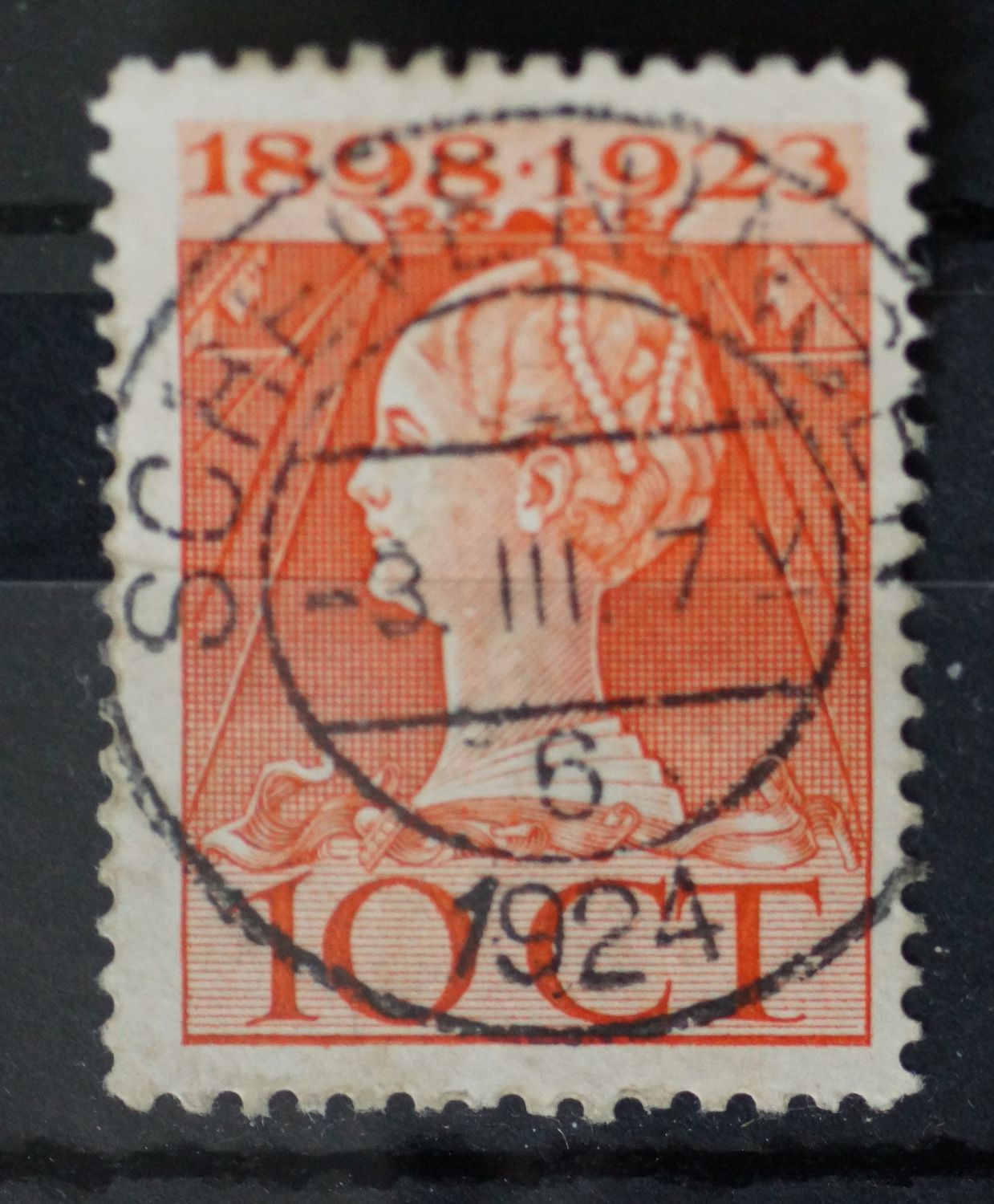 Scheveningen 6 op NVPH 124 Scheveningen 6 op NVPH 124