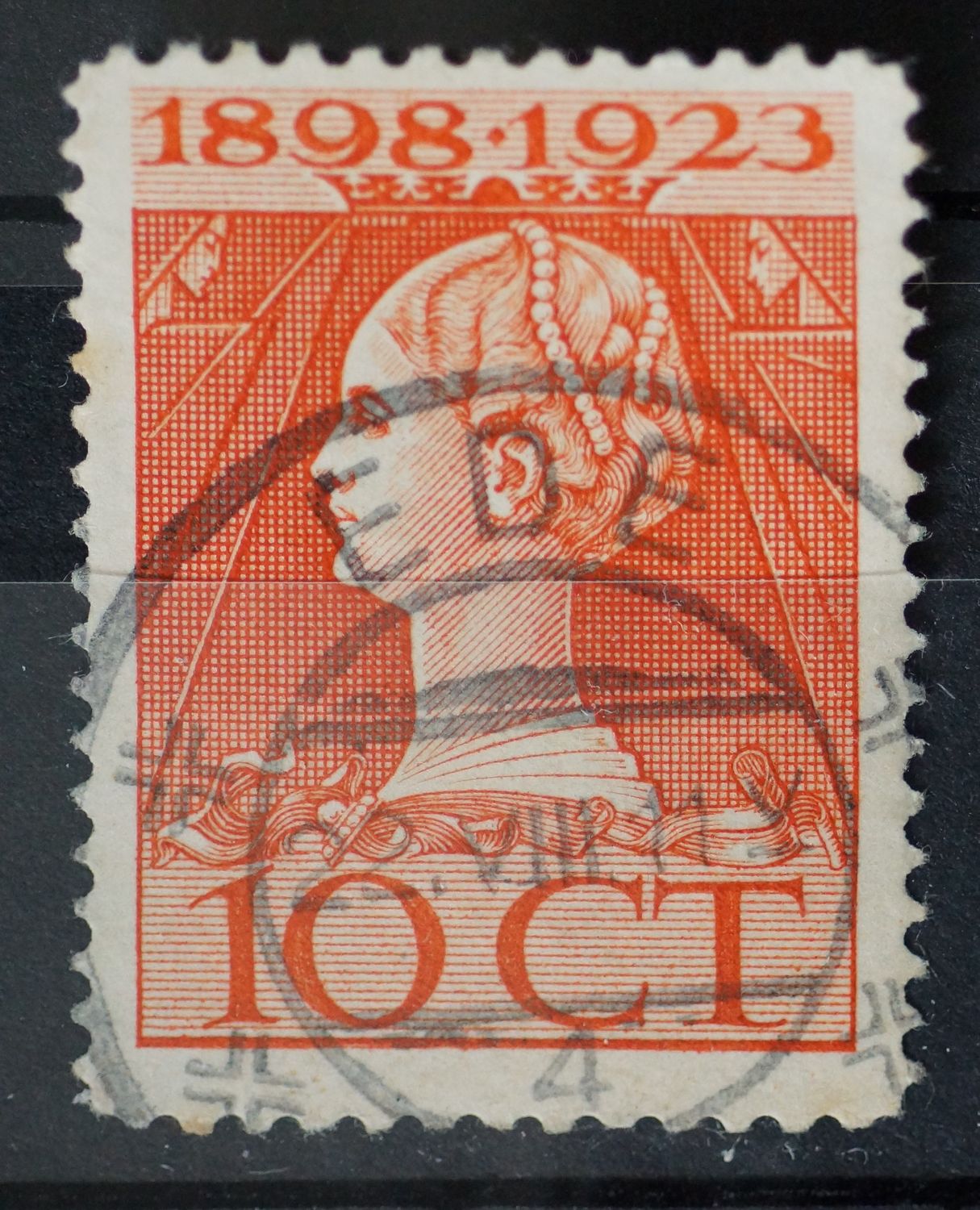 Ede 4 (vier kruizen) op NVPH 124