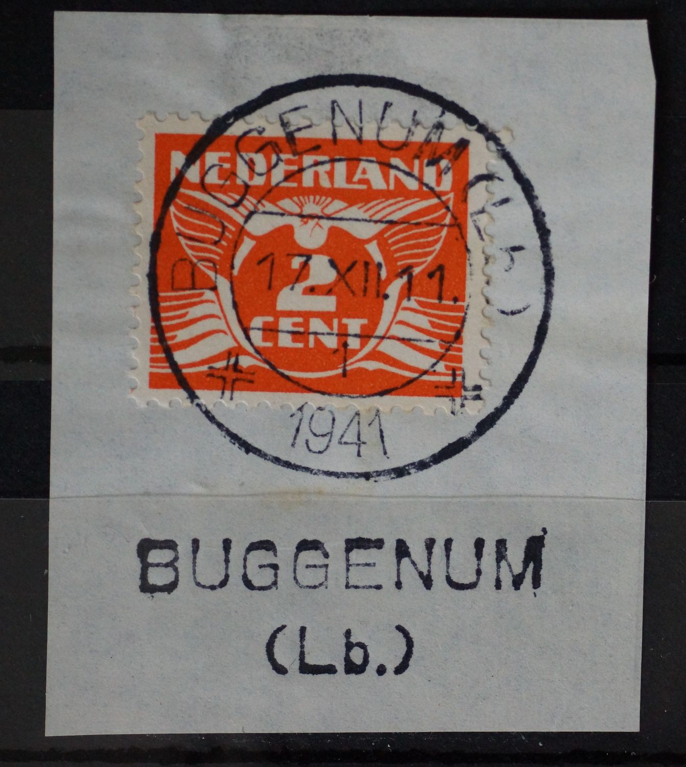 Buggenum (Lb.) 1 op NVPH 174 - tevens kantoornaamstempel