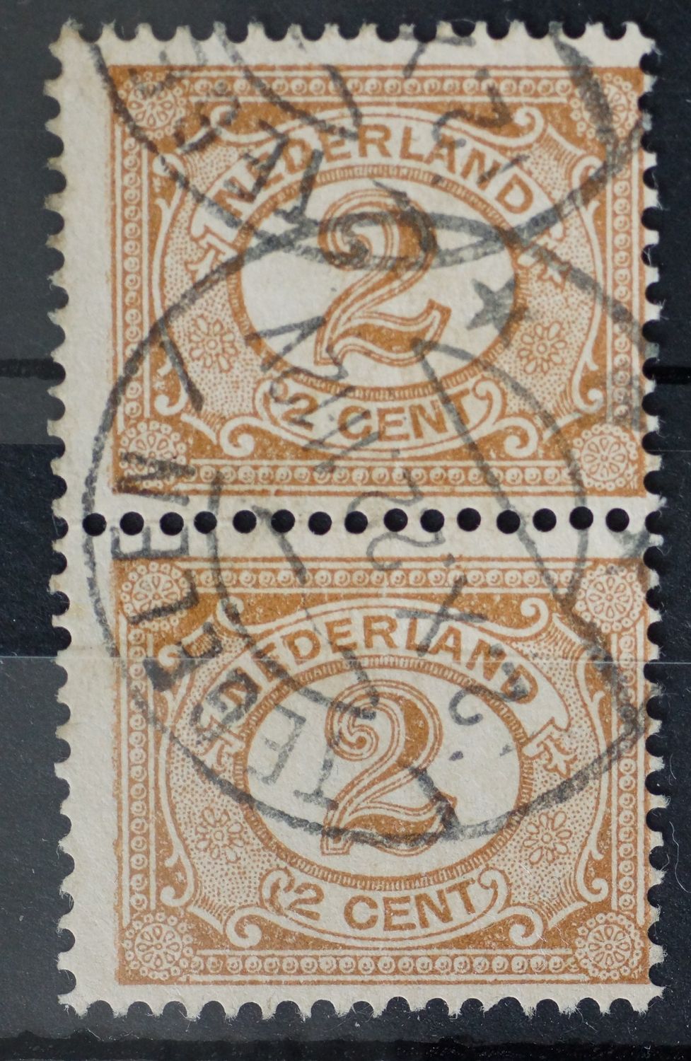Tegelen 4 op NVPH 54 (paar)
