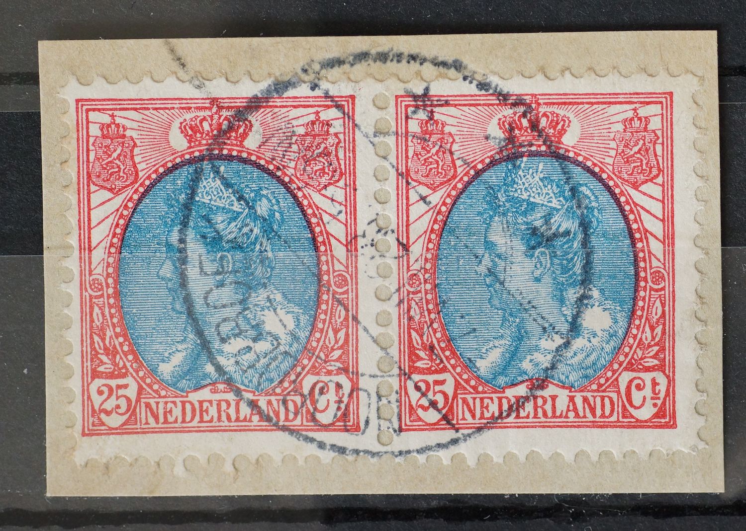 Noordbroek op NVPH 71 (paar)