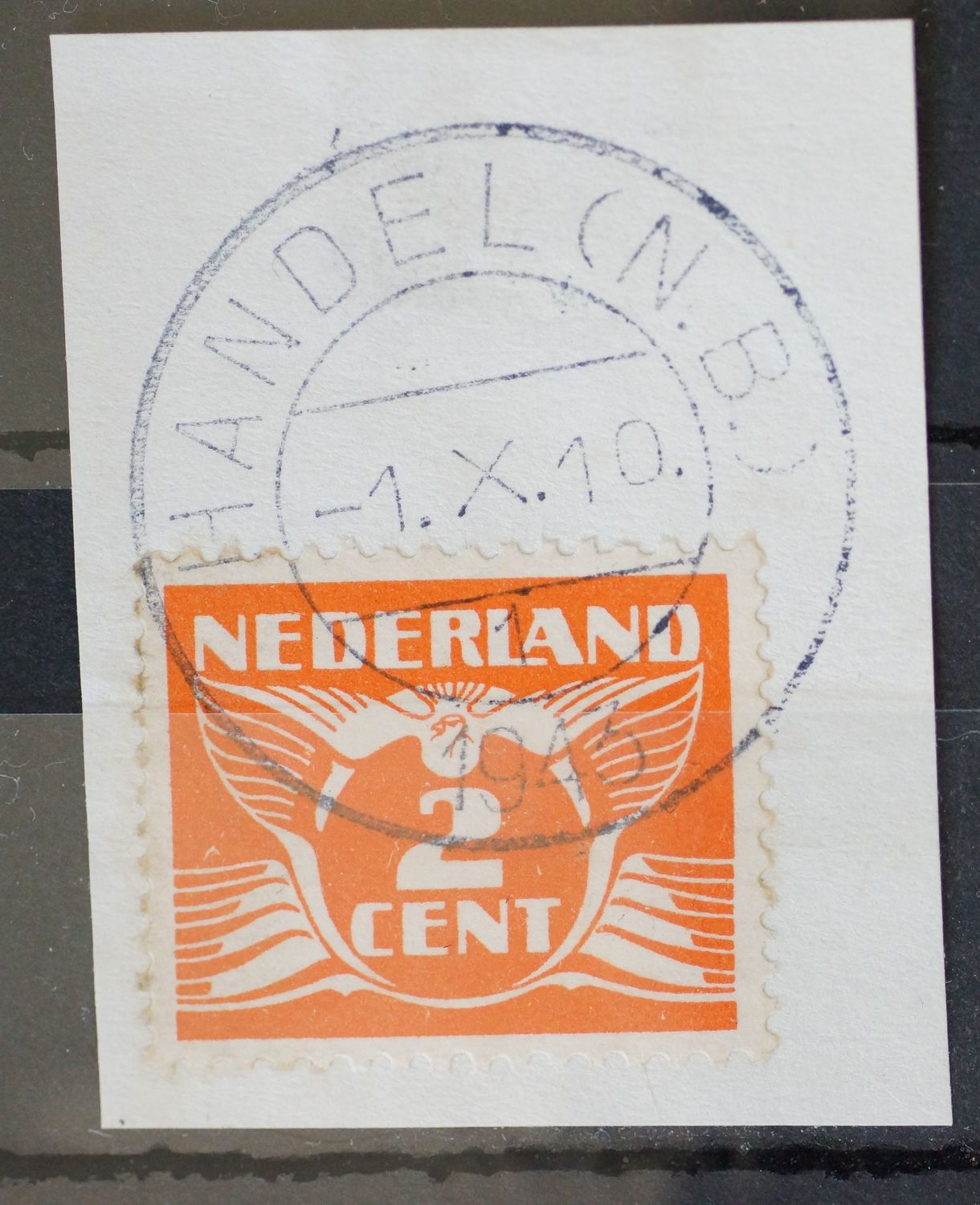 Handel (N.B.) 1 op NVPH 174 - schaars!