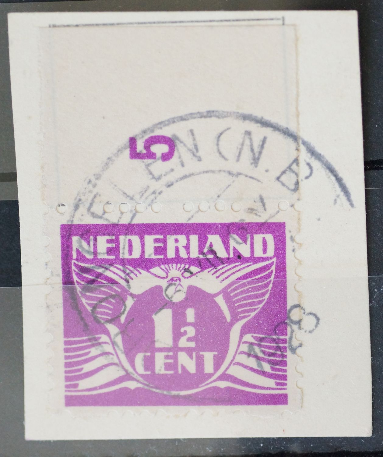 Drongelen (N.B.) op NVPH R35 met velrand