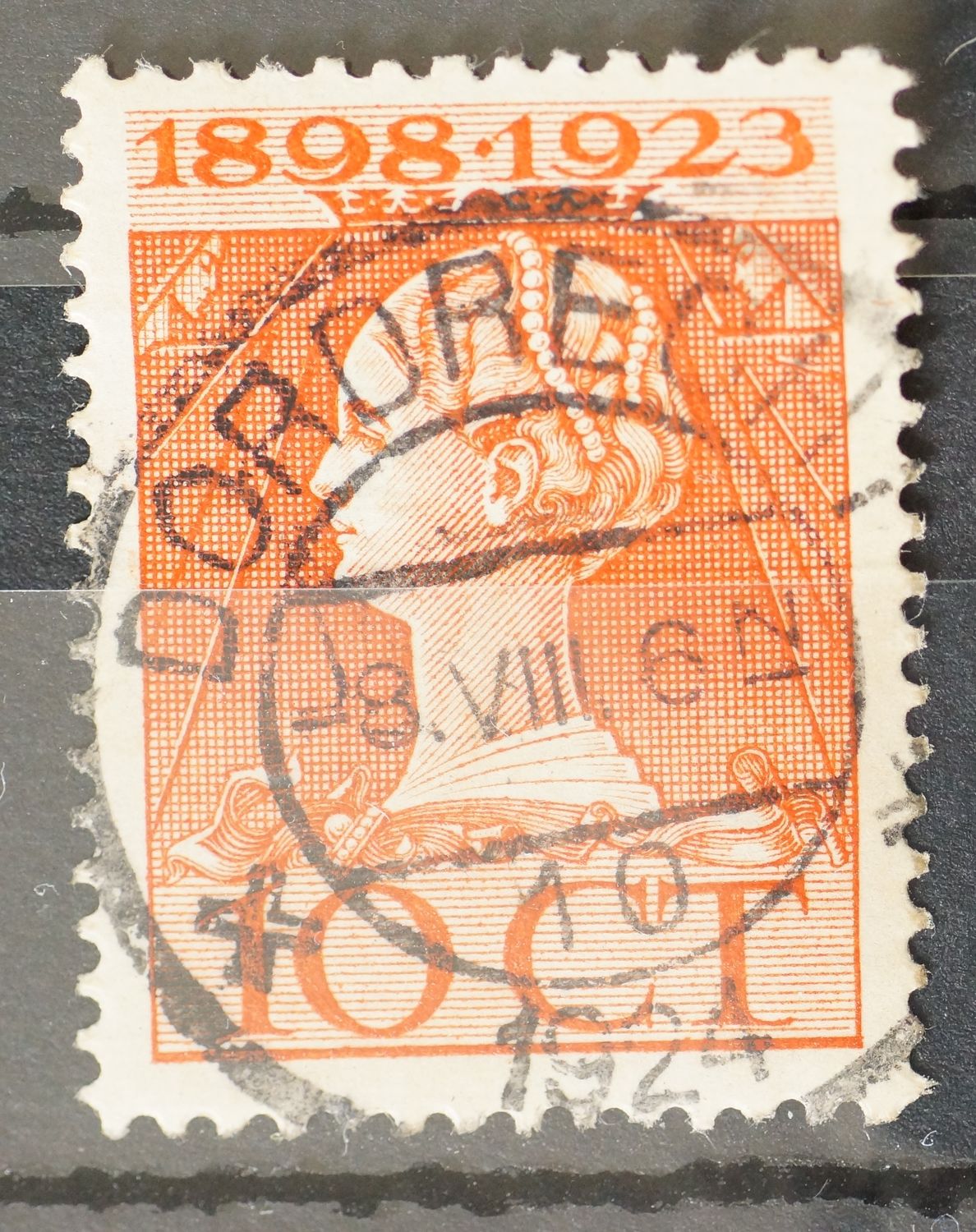 Dordrecht 10 op NVPH 124 Dordrecht 10 op NVPH 124