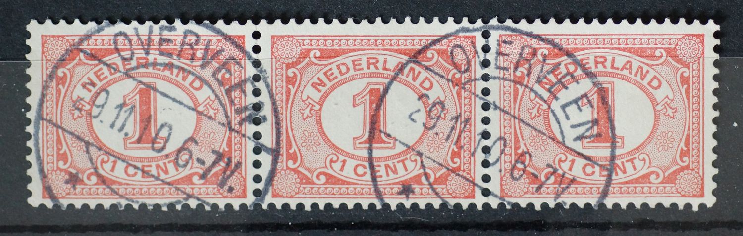 Overveen op NVPH 51 (strip) Overveen op NVPH 51 (strip)