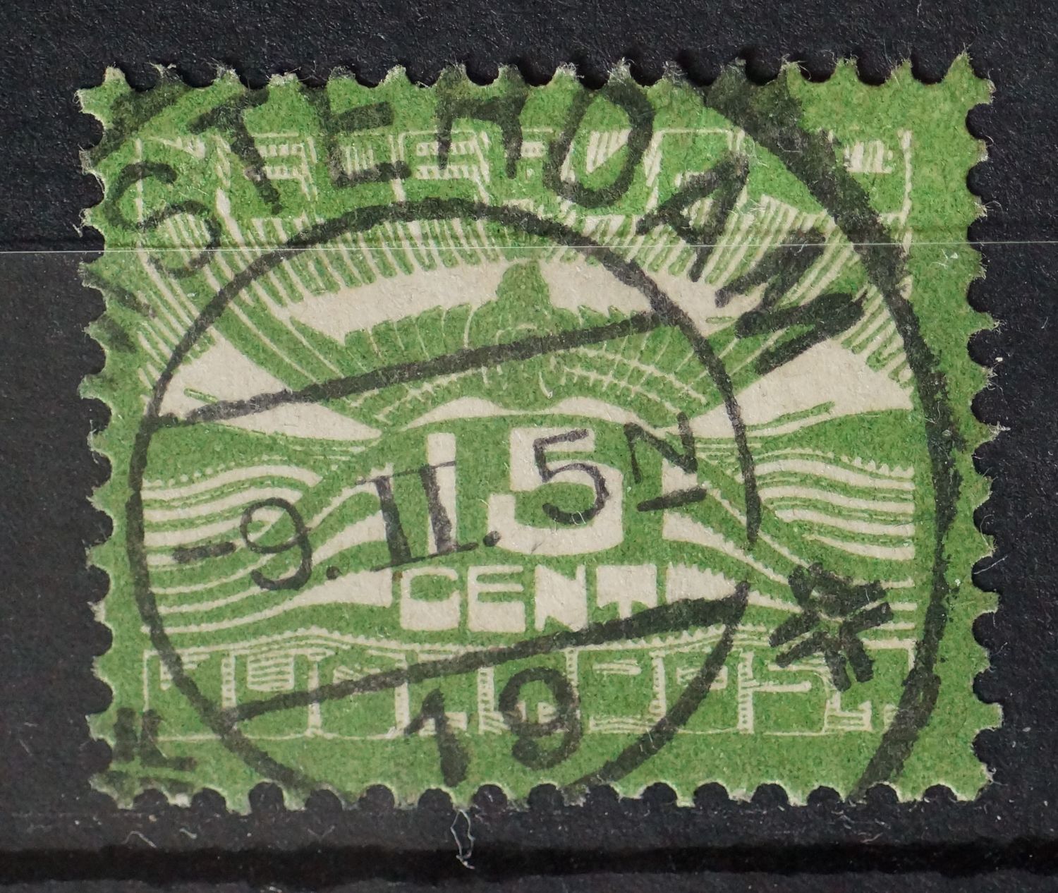 Amsterdam 19 op NVPH LP2 op NVPH 124