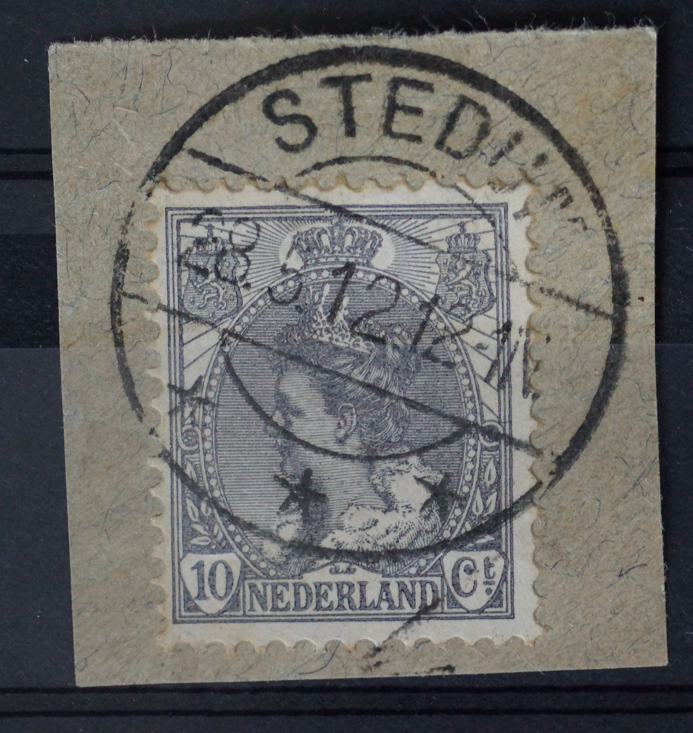 Stedum op NVPH 62 - vrij schaars