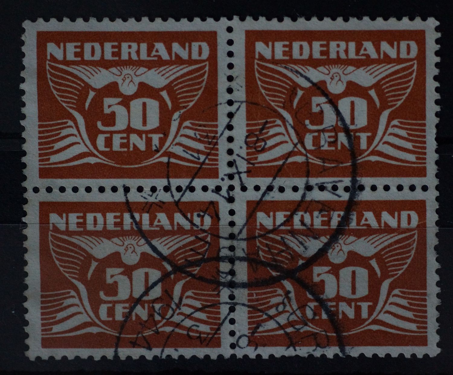 sGravenhage 31 op NVPH 391 (blok)