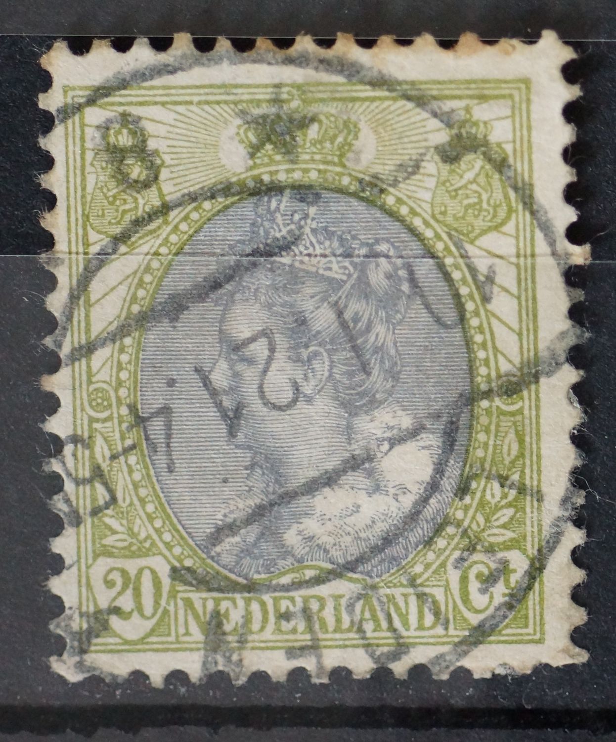 Leiden 8 op NVPH 69 Leiden 8 op NVPH 69