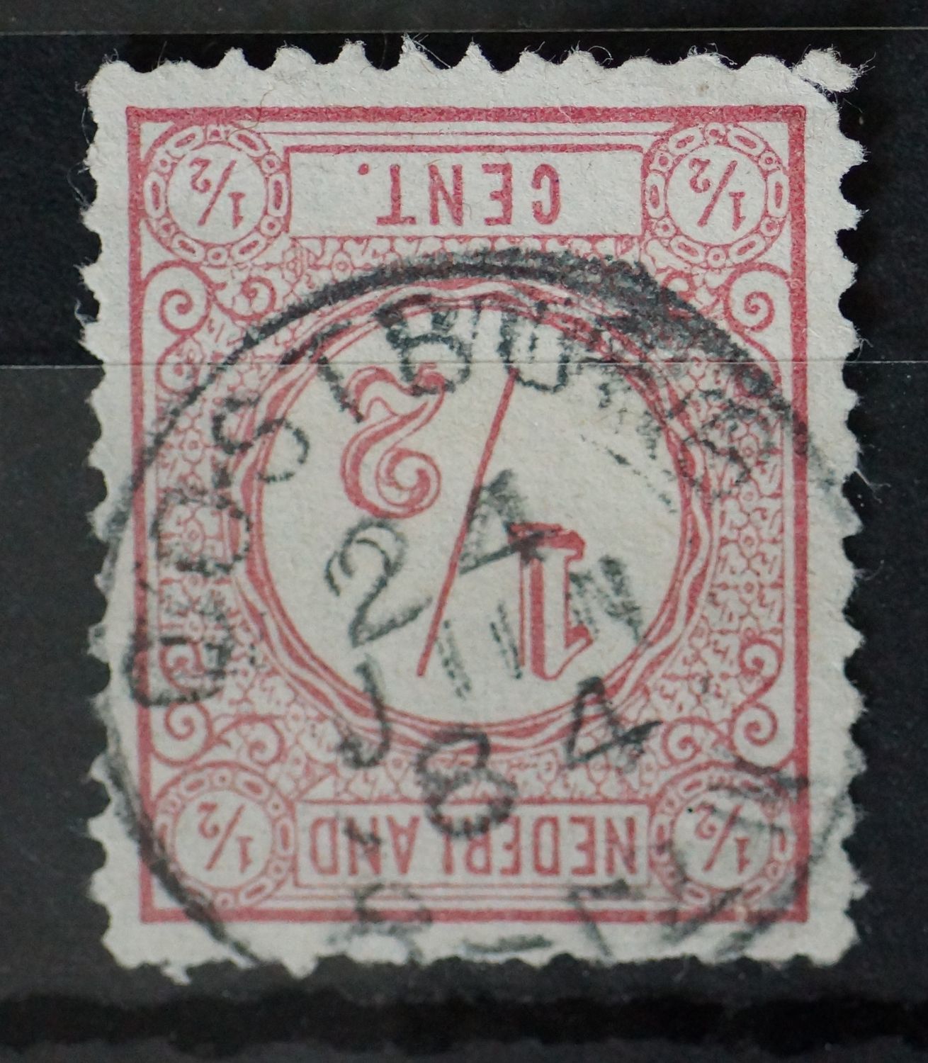 Oostburg op NVPH 30