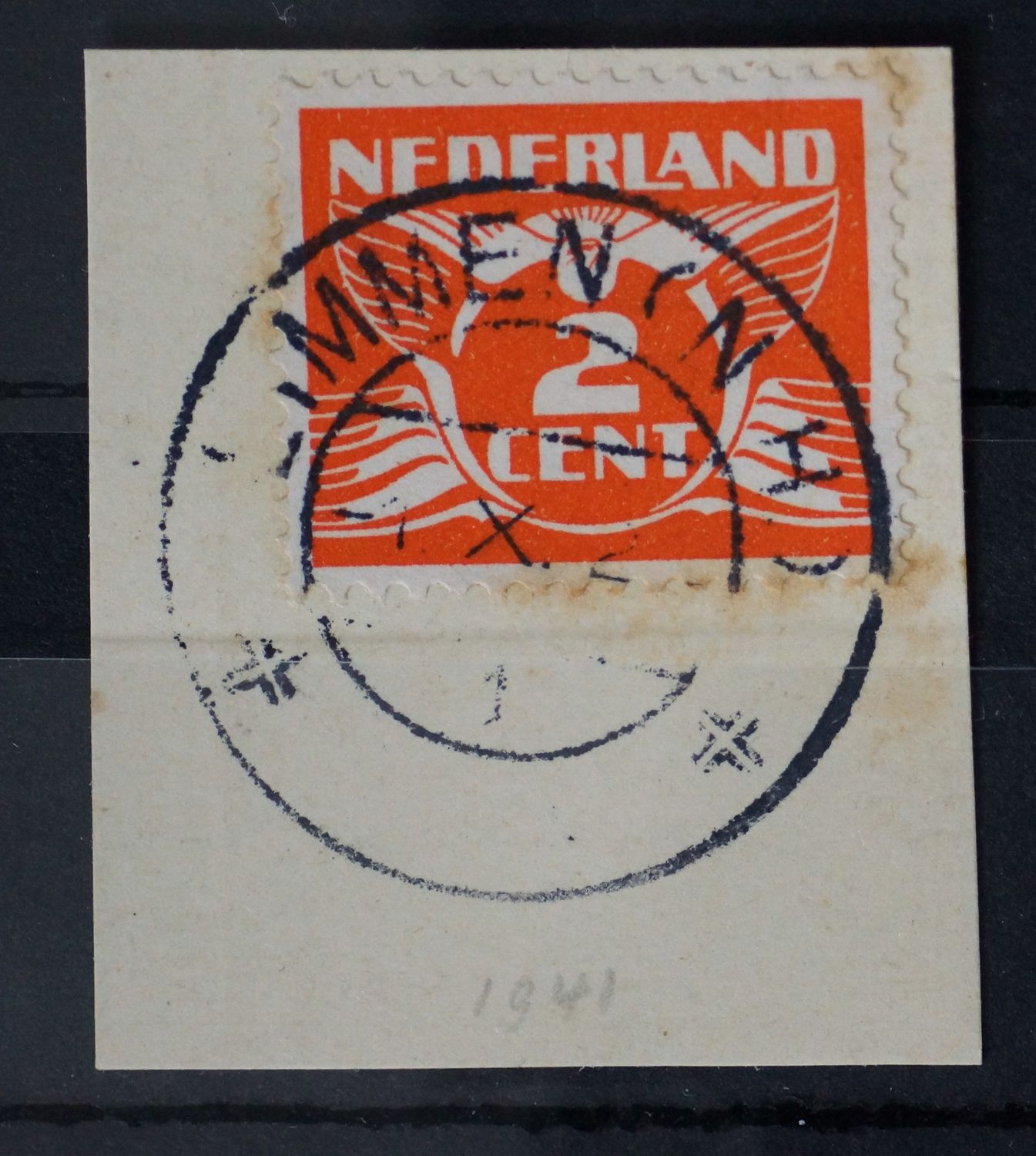 Limmen (N.H.) 1 op NVPH 173, zonder jaartal Limmen (N.H.) 1 op NVPH 173, zonder jaartal