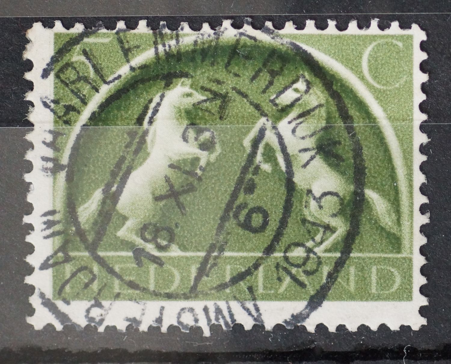 Amsterdam Haarlemmerdijk 6 op NVPH 411