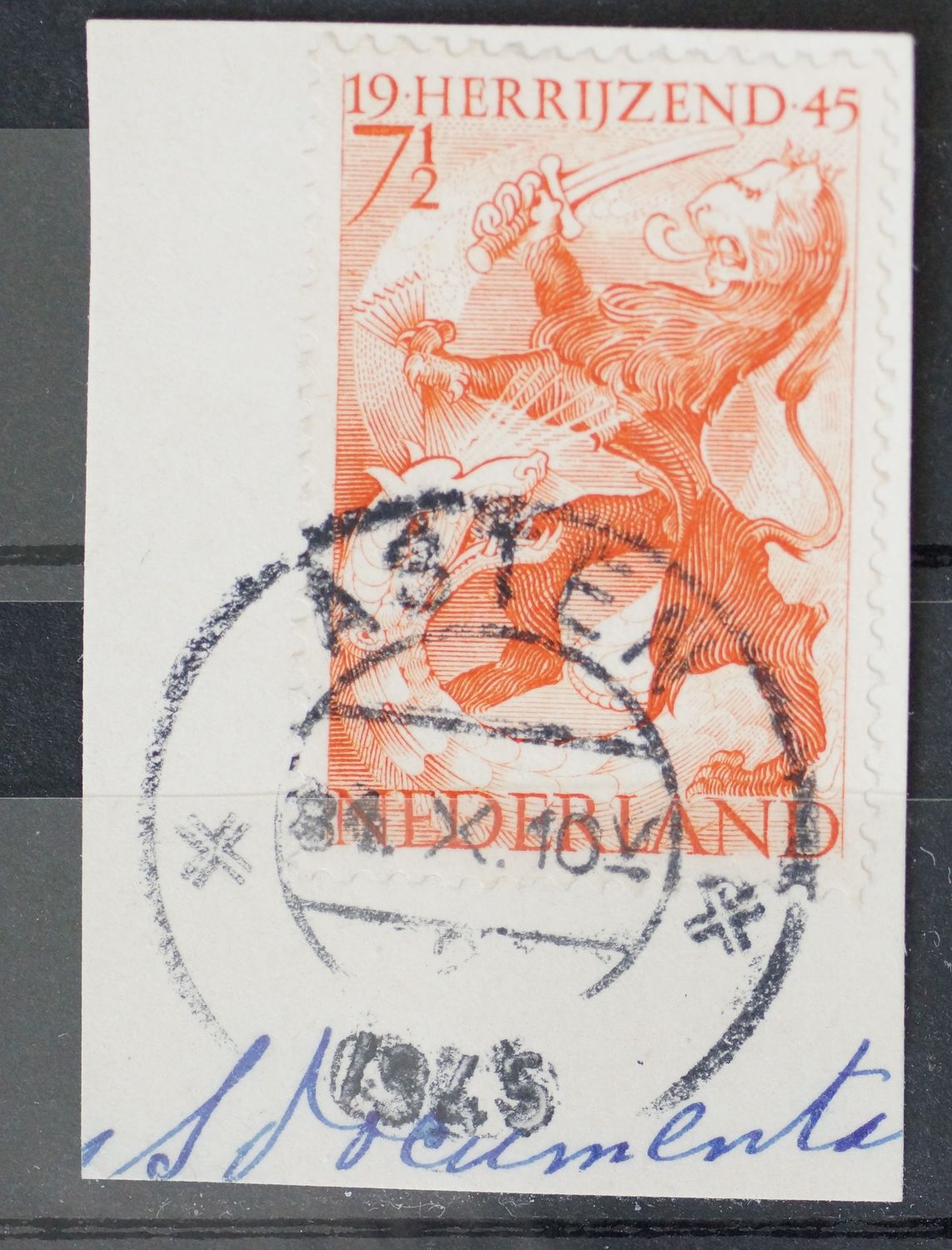 Asten 2 op NVPH 443, open 4 van 1945