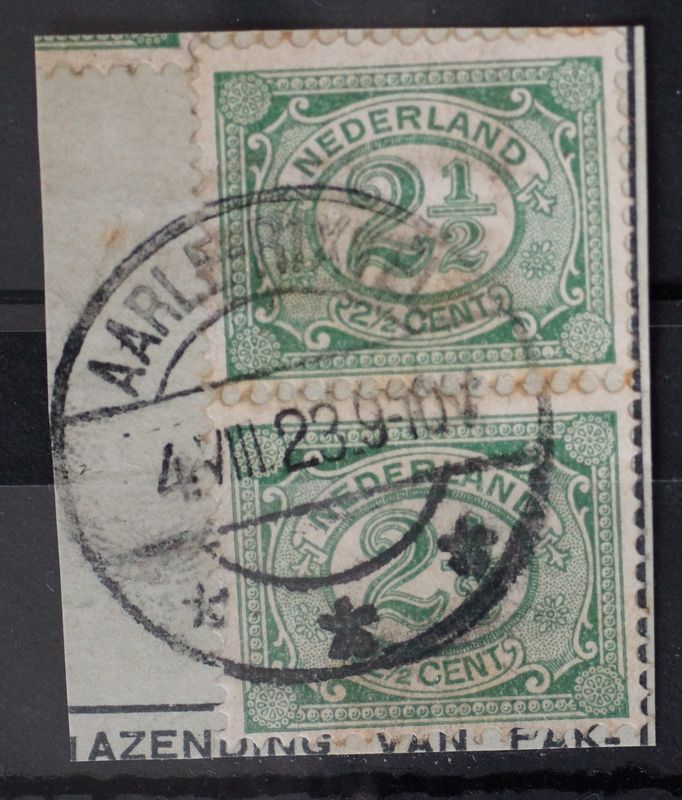 Aarle-Rixtel op NVPH 55 (paar) - vrij schaars Aarle-Rixtel op NVPH 55 (paar) - vrij schaars