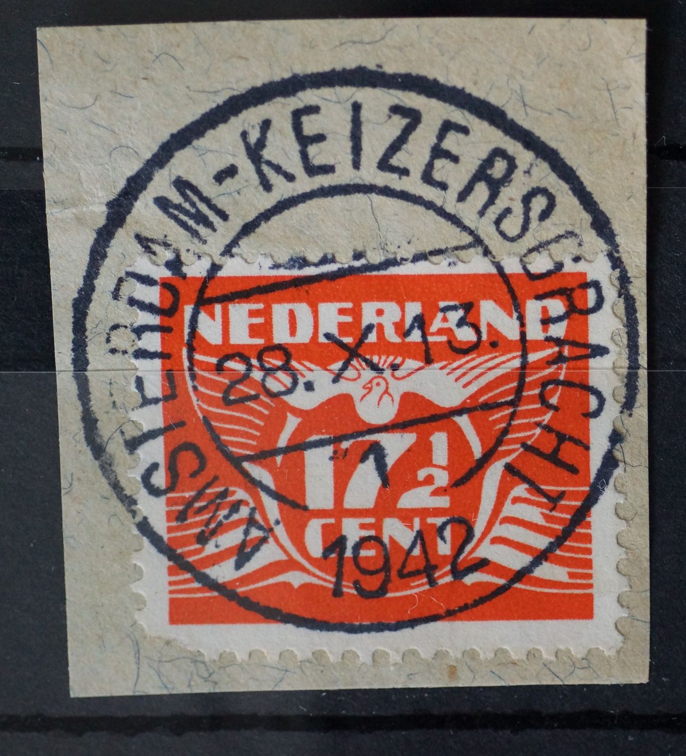 Amsterdam-Keizersgracht 1 op NVPH 385