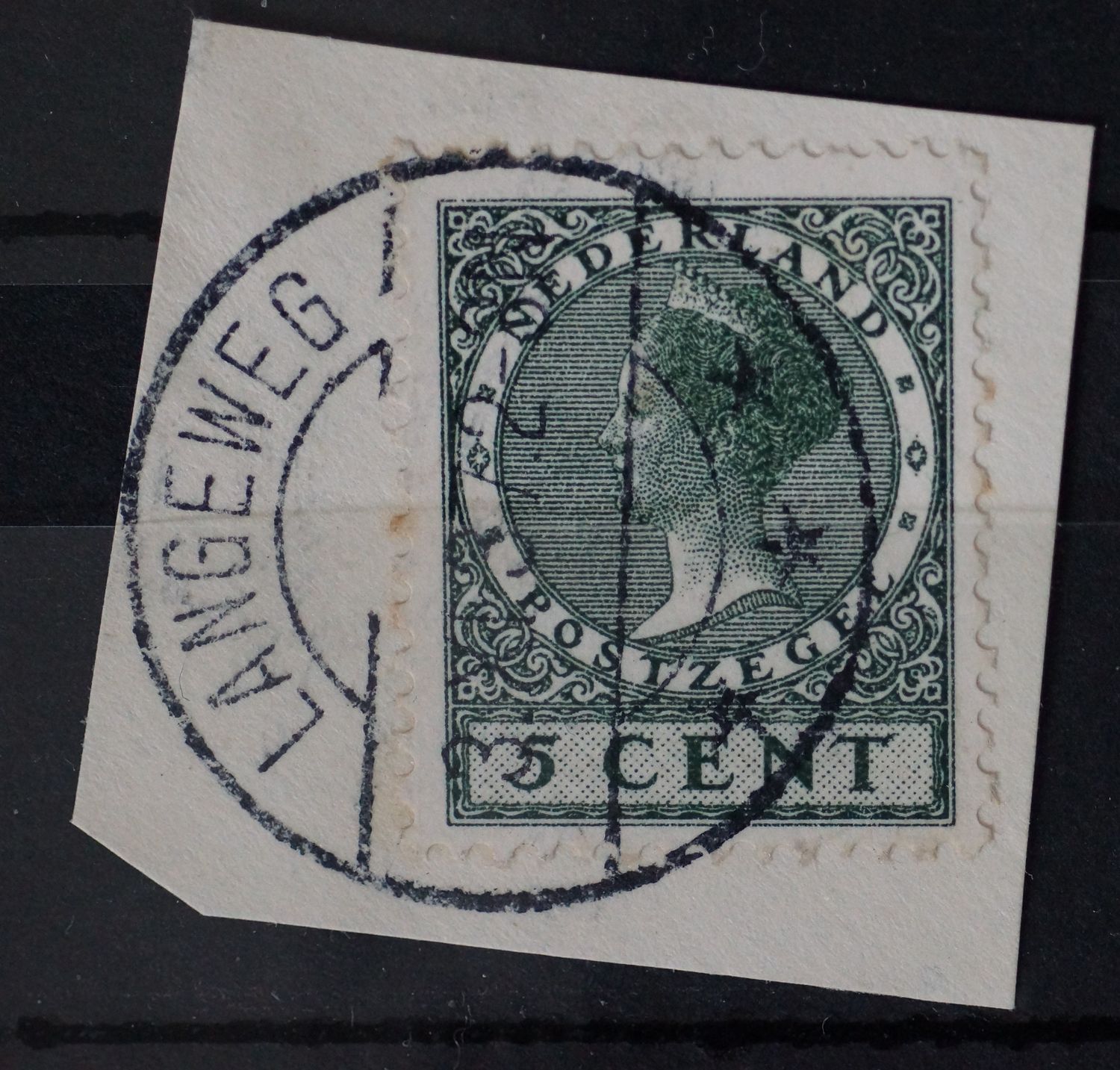 Langeweg op NVPH 177